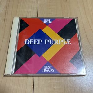 日本語解説書付き　DEEP PURPLE BEST TRACKS CD