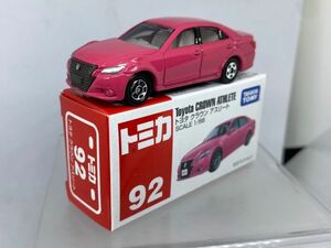 トミカ 92 トヨタ クラウン アスリート TOYOTA CROWN ATHLETE ピンククラウン