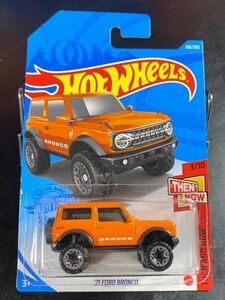 ホットウィール HOTWHEELS 21 FORD BRONCO フォード ブロンコ オレンジ