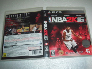  used PS3 NBA 2K16 operation guarantee including in a package possible 