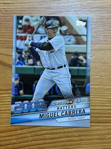 2020 Topps Update ミゲル・カブレラ Miguel Cabrera Decades' Best #DB-63