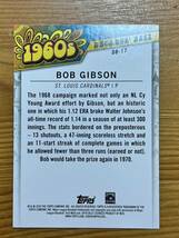 2020 Topps Update ボブ・ギブソン Bob Gibson #DB-17_画像2