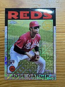 2021 Topps ホセ・ガルシア Jose Garcia ‘86 Topps Silver Pack Chrome #86TC47