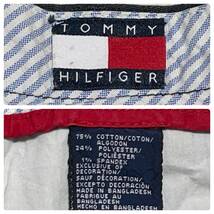 ☆送料無料☆ TOMMY HILFIGER トミーヒルフィガー USA直輸入 古着 パンツ トラウザー メンズ ダークグレー ボトムス 中古 即決_画像9