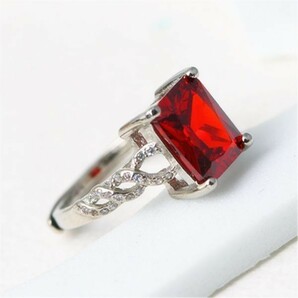 ▼ダイヤ屋本舗▼《限定販売》■ルビーダイヤモンドリング■《3ct》☆刻印有☆■プラチナ仕上■の画像3