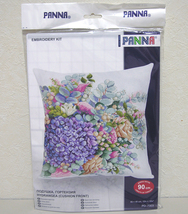 即決☆Panna☆クロスステッチキット「Hydrangea Cushion」☆花☆アジサイ☆ロシア_画像2