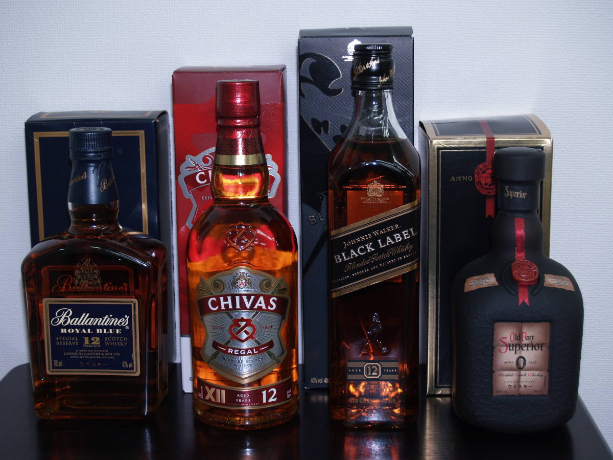 CHIVAS REGAL シーバスリーガル 12年 750ml43% 8本セット 飲料/酒