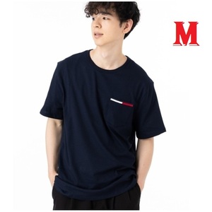 ICON SS POCKET TEE US規格 ネイビー　Mサイズ　TOMMY HILFIGER #ngTOMMY