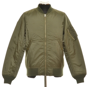 ●436775 ALPHA INDUSTRIES アルファインダストリーズ ●MA-1 フライトジャケット プリマロフト 中綿 TA1250-003 サイズM メンズ グリーン