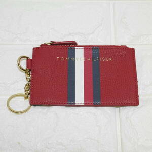 F31 □ TOMMY HILFIGER □ トミーヒルフィガー　定期入れ　赤　中古