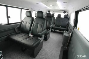  You ivy kru Hiace 200 series au Rico leather seat cover Wagon GL (10 seat minute ) UI-vehicle