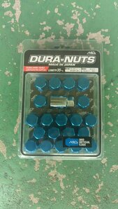 在庫あり マルカ ロックナット DURA-NUTS M12×P1.5 19HEX ブルー 展示品のため外装汚れあり 新品未使用品