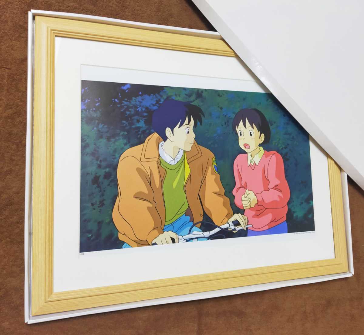 Studio Ghibli.Whisper your ears [Framed item] Ghibli poster.Inspection) Ghibli painting.Reproduction original picture postcard.Ghibli calendar.Hayao Miyazaki GHIBLI, comics, anime goods, others