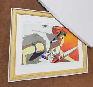Art hand Auction Studio Ghibli Princess Mononoke [Article encadré] Inspection de l'affiche Ghibli) Carte postale de reproduction originale de peinture Ghibli. Calendrier Ghibli. Hayao Miyazaki GHIBLI, Ma ligne, Princesse Mononoke, autres