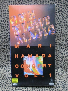  videotape Hamada Mari 1988 ONE NIGHT MAGIC CONCERT vol.1