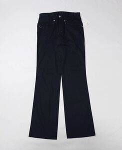 (未使用) GARIETTA // 7個ポケット ストレッチ パンツ (黒) サイズ 79cm