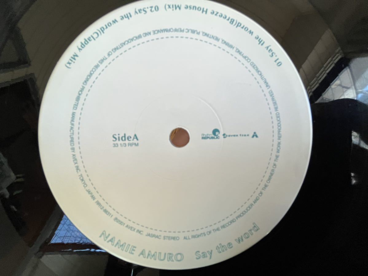 稀少盤 安室奈美恵 / Say the Word 12インチ アナログレコード(中古)の