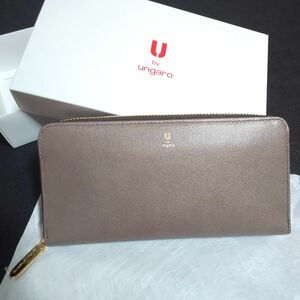 【U by Ungaro】 ユーバイ ウンガロ レーヌ(7G) ラウンドファスナー長財布