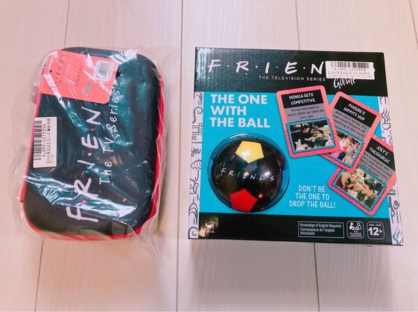 【USA限定】海外ドラマFRIENDSグッズ筆記用具ケース& The One with The Ball Party Game 