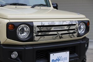 MOTORAGE モトレージ フロントスポーツグリル タイプLJ(サーフェサー仕上げ) ジムニー/ジムニーシエラ JB64W JB74W 北海道・離島は要確認