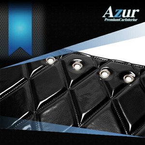 Azur アズール エナメルキルトダッシュボードマット ブラック 日野自動車 プロフィア テラヴィ H4.5～H15.12
