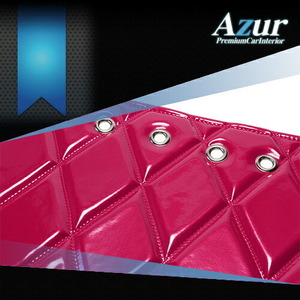 Azur アズール エナメルキルトダッシュボードマット ピンク いすゞ NEW エルフ H5.7～H18.12 ワイドキャブ