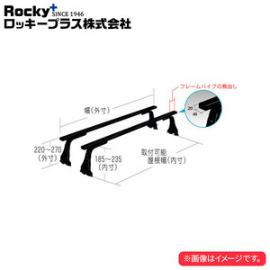 ロッキープラス ルーフキャリア SGRシリーズ ファーゴ E24系 ’95.8～’01.5 バン(標準ルーフ)