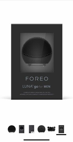 新品　LUNA go for MEN ブラック　黒　洗顔ブラシ　アンチエイジング