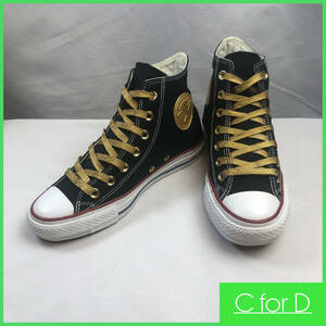 即決 美品★CONVERSE★24.0㎝ ハイカットスニーカー コンバース オールスター レディース G&S HI ブラック 黒 7ホールシューズ S398