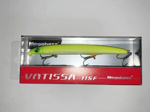 メガバス　VATISSA　115F バティッサ DO CHART