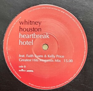 12inch/Whitney Houston/Greatest Hits Megamix Mix cw Heartbreak Hotel (R.I.P. Vocal Mix)
