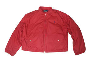 VINTAGE POLO RALPH LAUREN DOWN JACKET SIZE XL RED