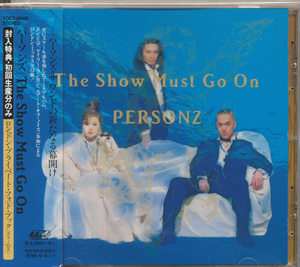 ＣＤ　PERSONZ　The Show Must Go On　初回限定版