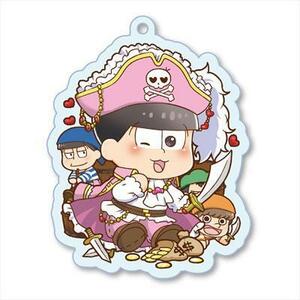 [Matsuno toDomatsu] Purishu Osomatsu -san Trading Acryle Caychain Pirate Matsu Ver.