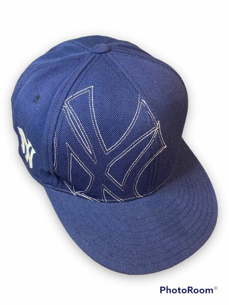 【レア美品】MLB ×アメリカンニードル/ヤンキース キャップ