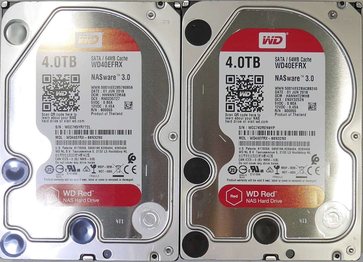 詰替え WD HDD 内蔵ハードディスク 3.5インチ 10TB WD Red Pro ...