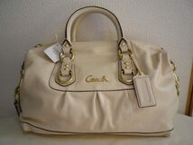 ★コーチ（COACH）のレザーバッグ・K1049-F15445（B4/Bone）【未使用品】_画像1