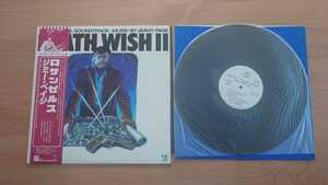 ★ジミー・ペイジ Jimmy Page★ロサンゼルス　DEATH WISH Ⅱ★帯付★LPレコード★見本盤　白レーベル★中古品★SAMPLE★PROMO