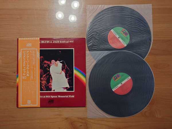 ★The Ann Arbor Blues & Jazz Festival 1972 アン・アーバー・ブルース&ジャズ・フェスティヴァル 1972★帯付(汚れ)★LP2枚組★中古品
