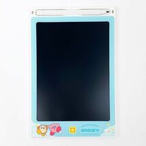 星のカービィ デジタルメモパッド カービィ＆ワドルディ 電子メモ タブレット ブルー_画像1