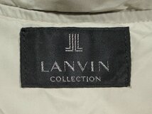 LANVIN COLLECTION ランバン ダウンライナー付き ケーブル編み ウールニットジャケット M_画像5