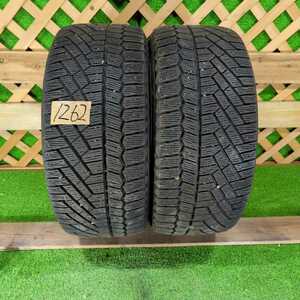 送料無料　1262 コンチネンタル　245/45R17 バリ山　スタッドレス　２本　7.5分山〜　激安