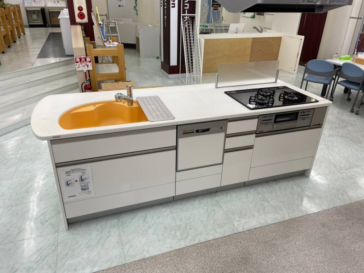 桜 印 IS 250 イタリア製 アイランドキッチン用ガラスレンジフード傘