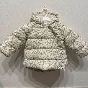 babyGAP レオパード柄中綿ジャケットコート