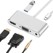 USB Type C MacBook Pro Airハブ 5in1 ミラーリング 4K HDMI VGA PD充電 USB 3.0 在庫処分初期不良のみ保証「USBC1-5HUB.C」_画像9