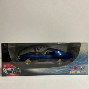 Hot Wheels 1/18 Chevrolet Corvette 427 C3 Stingray 1969年 Blue シボレー コルベット スティングレー アメ車 ミニカー HW モデルカー