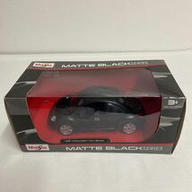 Maisto 1/25 Volkswagen New Beetle Matte Black series マイスト フォルクスワーゲン ニュービートル マットブラック ミニカー モデルカー_画像2