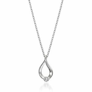  【定価 22,800円】スタージュエリー ネックレス SV925 DIAMOND DROP NECKLACE