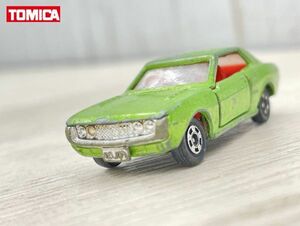 当時物 トミカ トヨタ セリカ 1600GT No.26 グリーン 本体のみ 黒箱 tomica ミニカー 1/60 日本製 ダルマ 1970年代 ビンテージ 即日配送