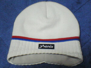 【Phenix】フェニックス ジュニア用スキーキャップ帽子 白★子供用